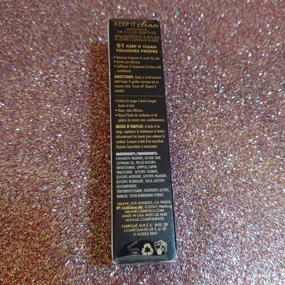 KEEP IT CLEAN LONGWEAR LIP COLOR REMOVER Keep It Clean MILANI - Picture 3 of 4
